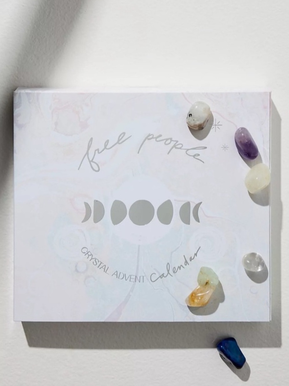 NIB FREE PEOPLE CRYSTAL GENUINE STONE ADVENT CALENDAR